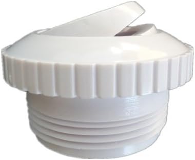 Custom Molded Products Pool and Spa Eyeball Sp1419a Jet 1.5" Threaded to Slotted Open White Adjustable