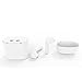 Metco Group Bluetooth Earbuds White Wireless Headset By Indigi Earphone Two Pieces For Iphone 6 / 6s / 6s Plus / 7 / 7 Plus / X, Android, Samsung, Galaxy