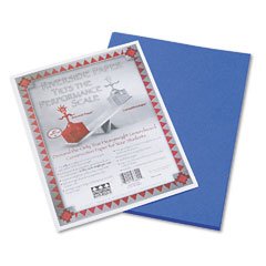 Riverside 3D Construction Paper, Dark Blue, 9" x 12", 50 Sheets