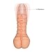 RONSHIN Adult Toys-Double Function Soft Realistic Dildo with Vibrator Mini Ass Anal Pocket Pussy + Hollow Penis Sleeve Vibrating Male Masturbators Cup Adult Sex Toys for Couplethumb 2
