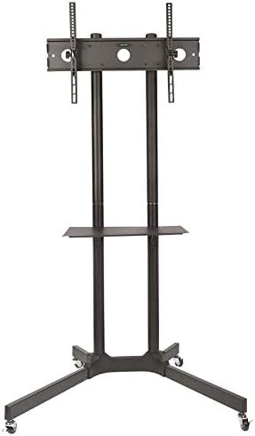 MONIFOX TV pedestal television stands with rollers with table for Sony 49" KD-49XF7596