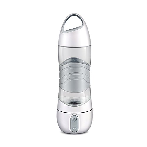 400MLSmart Water Bottle, Smart Reminder Drinking LED Flashing Spray Bottle, Will be Used for Your Office or Car Spray Humidifier (Gray)