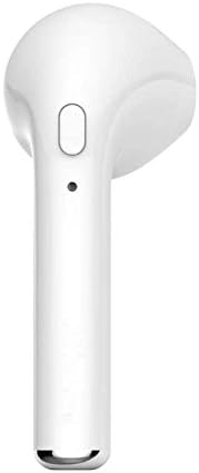 Remall Bluetooth Headphone In-Ear Earphone Earpiece headphone for iPhone 7 7 plus 6s 6plus and Samsung Galaxy S7 S8 and Android Phones ，earbuds with mic for android phone(1 Piece for Right Ear White)