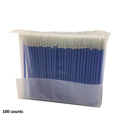 Cleanmo PCB Board Cleaning Swabs, Cleanroom Lint Free Pointed Foam Tips, Pack of 100 - Thumbnail 3