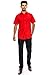 Men's Regular-Fit Solid Color Short Sleeve Dress Shirt, RED Shirts (2XL)