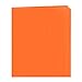 Smead Two-Pocket Heavyweight Folder, Paper Folders with Pockets, Letter Size, Orange, 25 per Box (87858)