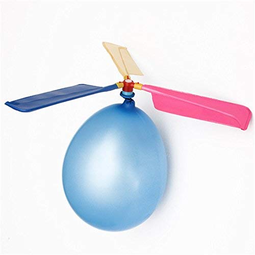 Yansion Helicopter Balloon Summer Party Balloons Air Flying Toys for Kids with 24 Balloons 12 Pack - Thumbnail 2