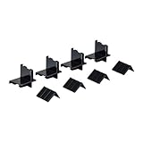 Ernst Manufacturing 4000CC 1.2-Inch Drawer Divider Corner Clips, 8 Pack