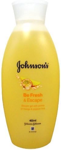 Johnsons Be Fresh & Escape Shower Gel With Aroma Mango & Passion Fruit 400ml by Johnsons Be Fresh