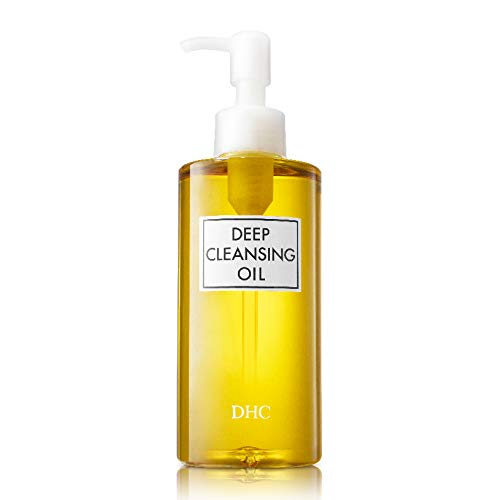 DHC DEEP CLEANSING OIL, FACIAL CLEANSING OIL, MAKEUP REMOVER, CLEANSES WITHOUT CLOGGING PORES, RESIDUE-FREE, FRAGRANCE AND COLORANT FREE, ALL SKIN TYPES, 6.7 FL. OZ.