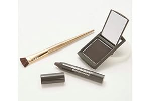 JOAN RIVERS BEAUTY Joan Rivers Great Hair Day Root Touch Up Powder and Hair Color Stick - Root Cover Up Hair Powder and Root Touch Up Stick for Thicker, Fuller Looking Hair (Brunette)