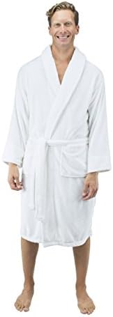 Personalized Men's Tahoe Microfleece Shawl Collar Bathrobe