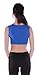 Emmalise Women's Active Muscle Crop Tank Top Shirt Tee Royal Large