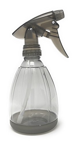 Empty Plastic Spray Bottle 12 Ounce, Adjustable Nozzle, Smoke Grey (Pack of 1)