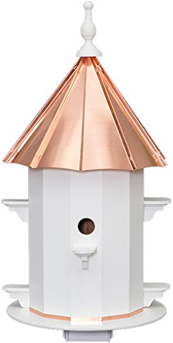 6 Hole Vinyl Finch Birdhouse