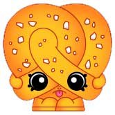 2014 SHOPKINS FIGURES - PRETZ-ELLE #082 SEASON 1 - RARE by Shopkins