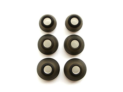6pcs S/M/L Ear Tips Piece Bud Gel Compatible with Motorola S11-HD Flex Headset Headphones