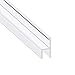 Glass Shower Door Seal, Frameless Glass Door Gasket Shower Door Bottom Sweep Molding Trim-Length 10 Feet (h-5/16 inch(8mm))