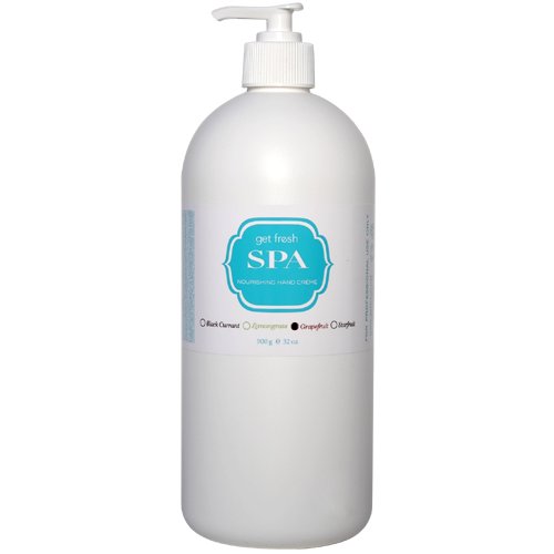 Get Fresh Spa Nourishing Hand Creme - 32 oz, Lemongrass