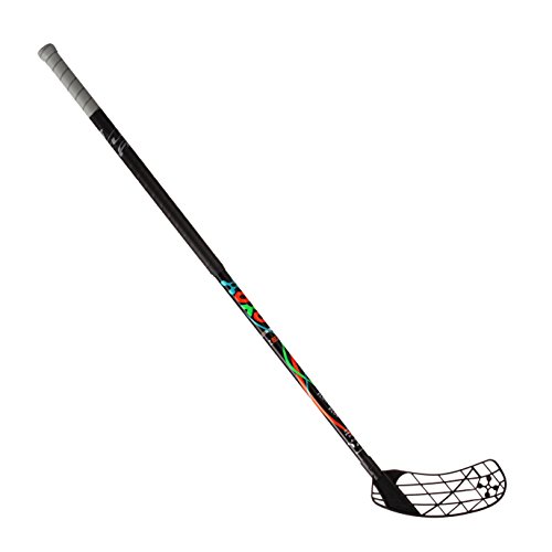 ACCUFLI Floorball Zorro Stick XORO Z80 Right 36inch (Black) Sporting Goods Team Sports Hockey