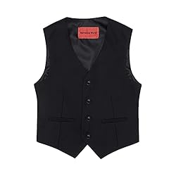 Marvelous World Boys' Suits Slim Fit Vest Set 2