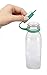 Ello Elsie BPA-Free Glass Water Bottle, 22 oz, Teal