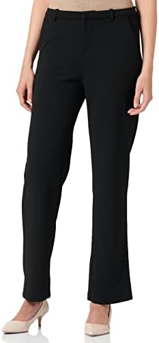 Only Onlraffy-Yo Life Mid Straight Pant TLR Pantaloni Donna