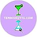 TennisButts The Original Fun Racket Decal That Starts Your Match Off with a Laugh! Perfect Tennis Gift