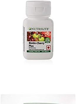 Amway Nutrilite Biotin Cherry Plus [60 Tablets]