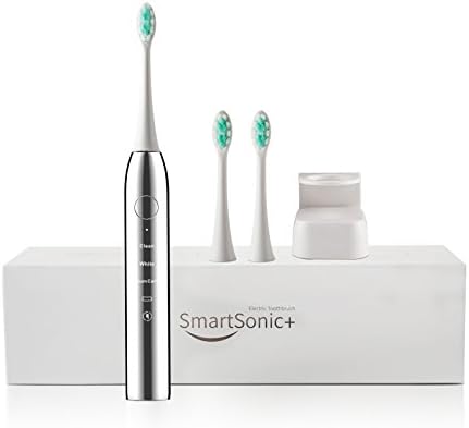 Sonic Electric Toothbrush Rechargeable (Silver)