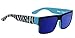 Spy Optic Unisex Ken Block Cyrus Happy Lens Collection Eyewear, Livery Black/Bronze with Dark Blue Spectra, One Size Fits All