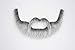 Mustaches Self Adhesive Nobleman Fake Mustache and Beard, Novelty, False Facial Hair, Costume Accessory for Adults, Gray and White Color