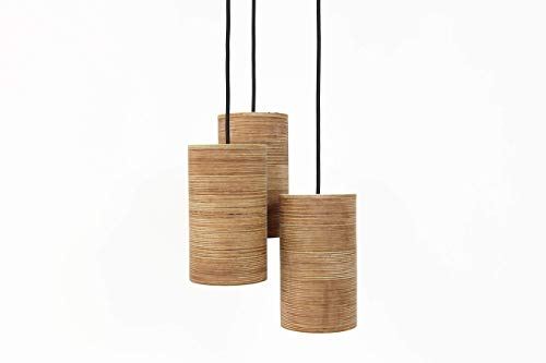 Wood Lamp, Pendant Light, Wooden Lamp, Pendant Lamp, Ceiling Light, Hanging Lamp, Chandelier Lighting, Pendant Lighting, Rustic Home Decor - Thumbnail 7