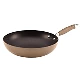 Anolon Advanced Bronze Hard Anodized Nonstick 12-Inch Stir Fry