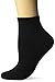 Hanes Women's Cool and Dry Ankle (Pack of 6), Black, Shoe Size: 5-9