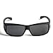 Over Glasses Sunglasses - Polarized Fitover Sunglasses with 100% UV Protection - Style 2 By Pointed Designs (Black)