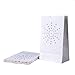 Candle Bags, INTVN Lantern Paper Bags Candle Luminary Bags Flame Resistant Paper Bags for Wedding, Christmas, Holiday, Party Decoration, White, 30 Pieces