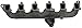 Dorman 674-173 Exhaust Manifold Kit - Includes Required Gaskets and Hardware Compatible with Select Ford Models