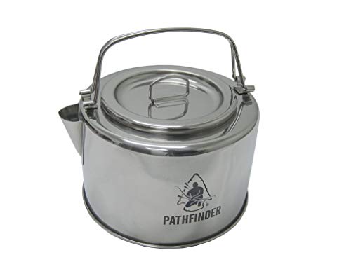 Pathfinder Stainless Steel Kettle with Filter – 1.2L