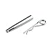 OTTFF 10 Sets Conical Coupler Pin with Body R-Clip Stage Lights Truss Accessories Lighting Trusses Replace Parts - Length 65mm