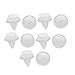 uxcell 10pcs Front Bumper Fender Fastener Plastic Trim Retainer Clips