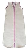 CastleWare Baby Sleeveless Fleece Sleeper Bag (LRG 12-18 Months, Rose Pink)