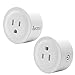 Smart Plug WiFi Outlets Electrical Socket 2 Pack, Compatible with Alexa Google Assistant&IFTTT, Smart Life APP Control Timing/Switch, ETL FCC Listed, No Hub Required(2.4GHz, 10A)-Avatar Controls