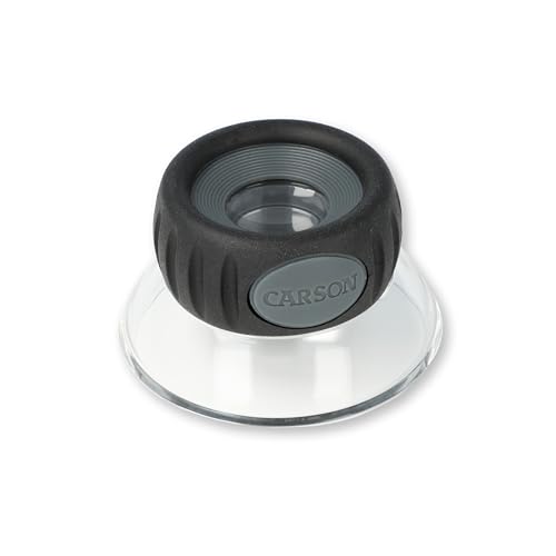 Carson LO-15 17.5x LumiLoupe Plus Focusing Stand Magnifier Loupe