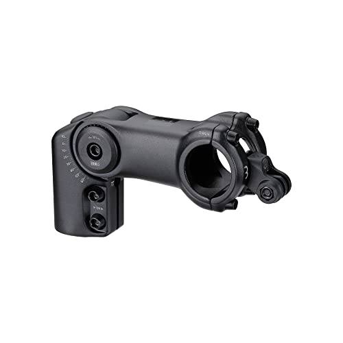 BBB Cycling 100 mm Adjustable Handlebar Stem Direct Mount Stainless Steel Bolts -40 degree - +60 degree Angle 6061 T6 Aluminum HighFix OS BHS-35, Black