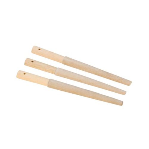 Chamois Half Round Buff Stick, Pack Of 3