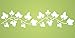 Ivy Stencil, 6 x 3 inch (M) - Classic Wall Border Leaf Stencils by CRAFT KREATIVELY