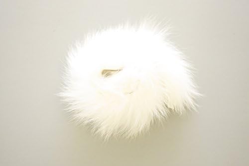Fox Fur Hoodie Trims and Collar Trims (Off White)