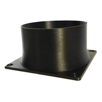 Tinker3D Antminer S7 S9 S9i E3 T9 L3+ D3 A3 V9 X3 120mm Fan Duct Cooling Shroud to 4 Inch Vent Hose