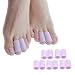 Povihome 10 Pack Toe Sleeves, Gel Toe Protector, Silicone Toe Cushion to Protect Blister, Corns and Calluses on Toes, Prevent Rubbing Skin